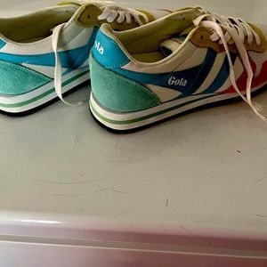 Women pastel color sneakers